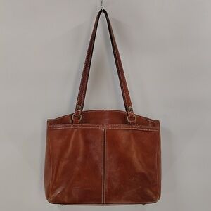 Patricia Nash Distressed Poppy Tote Brown